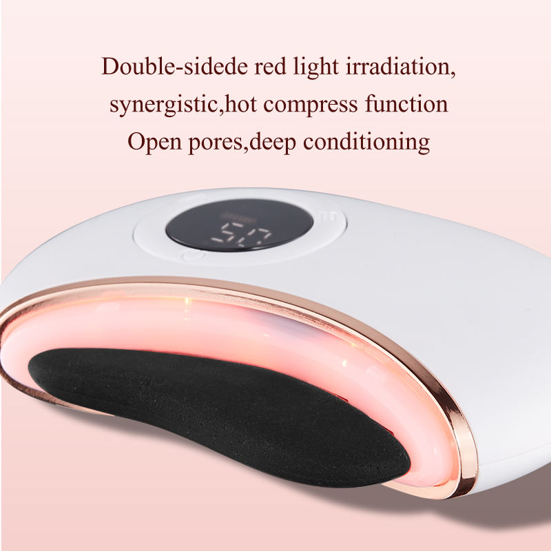 Electric Heated Gua Sha Massager – Facial & Body Vibration Tool for Anti-Aging & Skin Tightening Pro