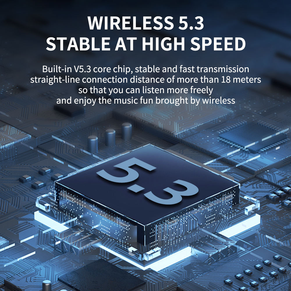 Cyboris S10 Wireless Speaker – Detachable TWS, 3D Stereo Bass, IPX6 Waterproof, LED Light, Portable.