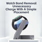 Modern Geometric Apple Watch Charging Stand – Compatible with Series 10/9/8/7/6/5/4/3 & Ultra 1 Dock