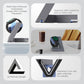 Modern Geometric Apple Watch Charging Stand – Compatible with Series 10/9/8/7/6/5/4/3 & Ultra 1 Dock