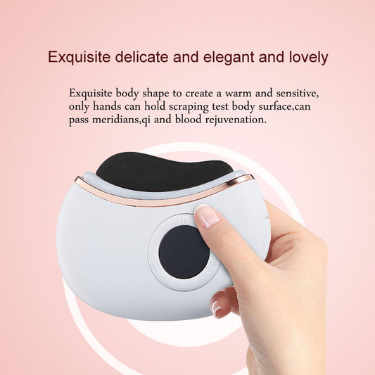 Electric Heated Gua Sha Massager – Facial & Body Vibration Tool for Anti-Aging & Skin Tightening Pro
