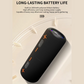 Cyboris S10 Wireless Speaker – Detachable TWS, 3D Stereo Bass, IPX6 Waterproof, LED Light, Portable.